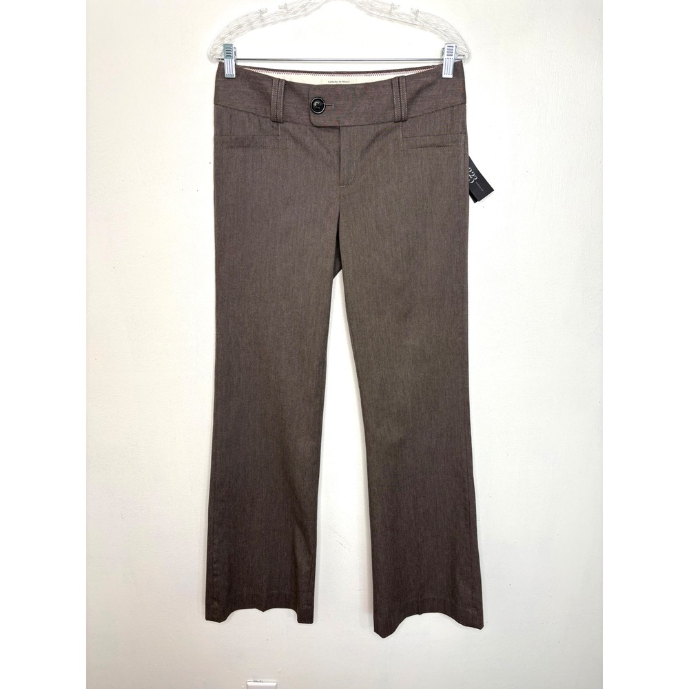 Banana Republic Pants 6 Brown 323 Martin Fit Office Minimalist Corpcore Trouser